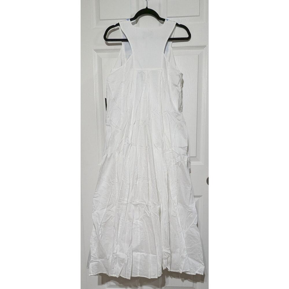 Tuckernuck White Cyprus Maxi Dress Large Floral Embroidered NWT Summer Vacation - Picture 6 of 10